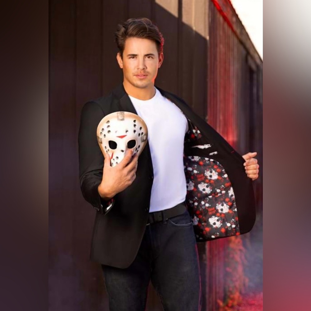 Friday the 13th Jason Blazer for Men. Black. New with tags. - Picture 6 of 13